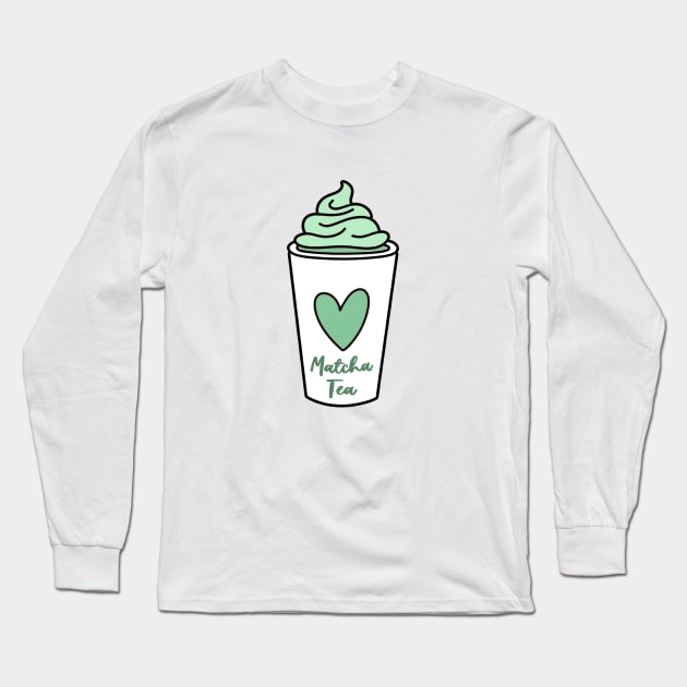 Matcha tea Long Sleeve T-Shirt by LadyOfCoconuts